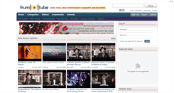 Desktop Screenshot of frumtube.com